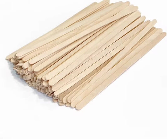 Wax Wooden Sticks 100pcs/Bag Beyond Beauty Page