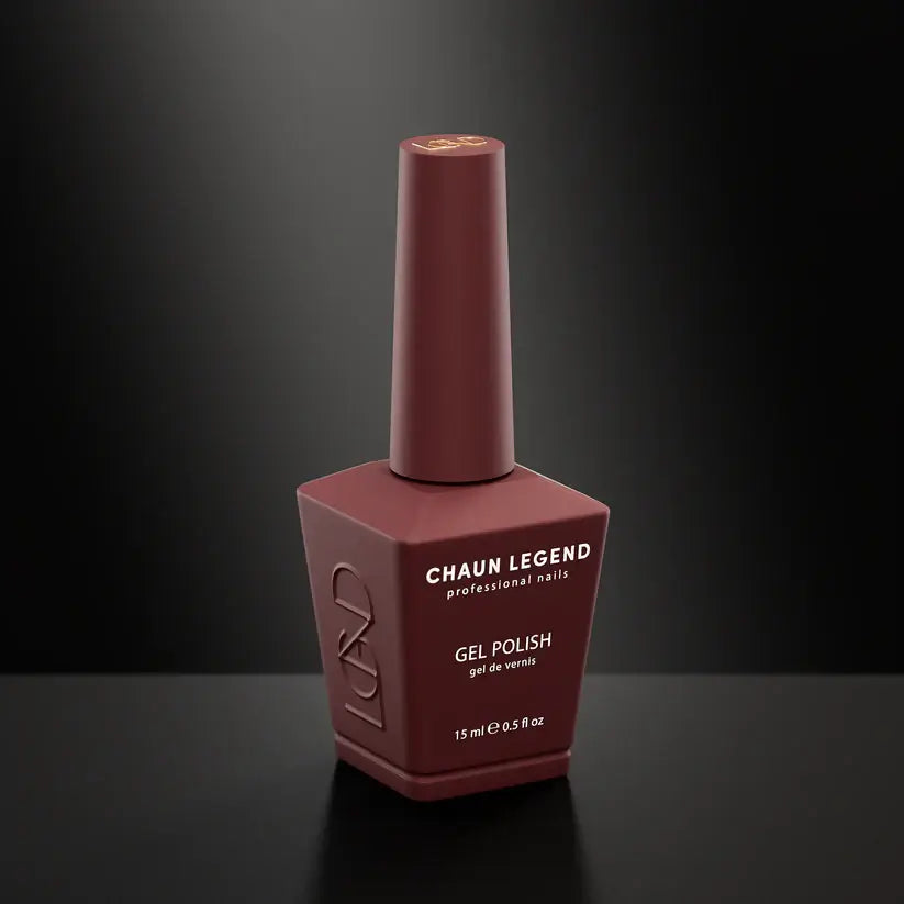 Chaun Legend Gel Polish - Gothic Plum 0.5 oz - #LG5075 Chaun Legend