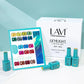 Lavi Cat Eye Gel Gemlight Collection - 18 Colors w/ 1 Counter Display & 1 Magnet Tool Lavi
