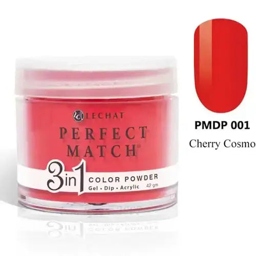 LeChat Perfect Match Dip Powder - Cherry Cosmo 1.48 oz - #PMDP001 LeChat