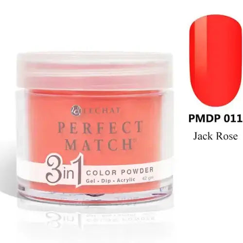LeChat Perfect Match Dip Powder - Jack Rose 1.48 oz - #PMDP011 LeChat