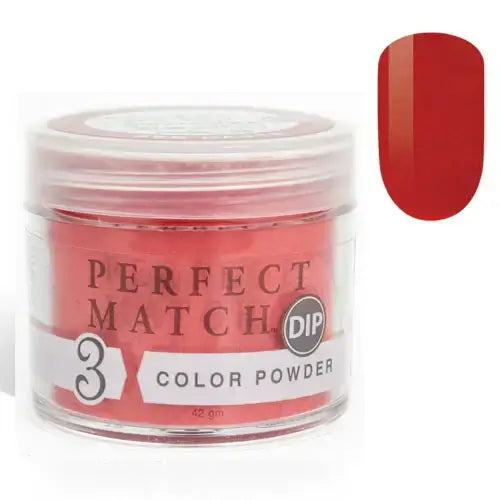 LeChat Perfect Match Dip Powder - Red Haute 1.48 oz - #PMDP189 LeChat