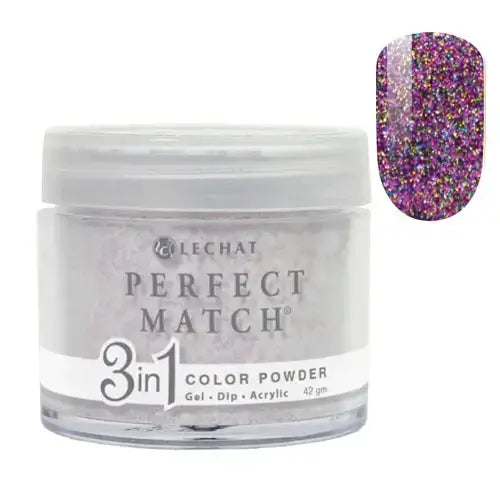 LeChat Perfect Match Dip Powder - Red Ruby Rules 1.48 oz - #PMDP057 LeChat