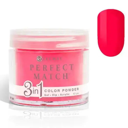 LeChat Perfect Match Dip Powder - Shocking Pink 1.48 oz - #PMDP045 LeChat