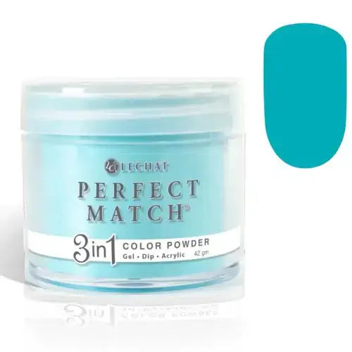 LeChat Perfect Match Dip Powder - Splash of Teal 1.48 oz - #PMDP265 LeChat