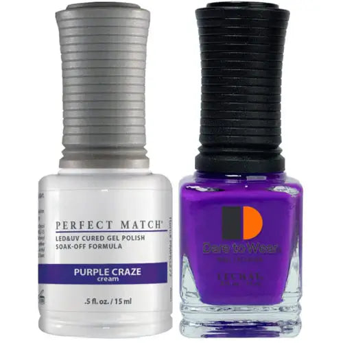 LeChat Perfect Match Gel Nail Polish - Purple Craze 0.5oz - #PMS277 LeChat