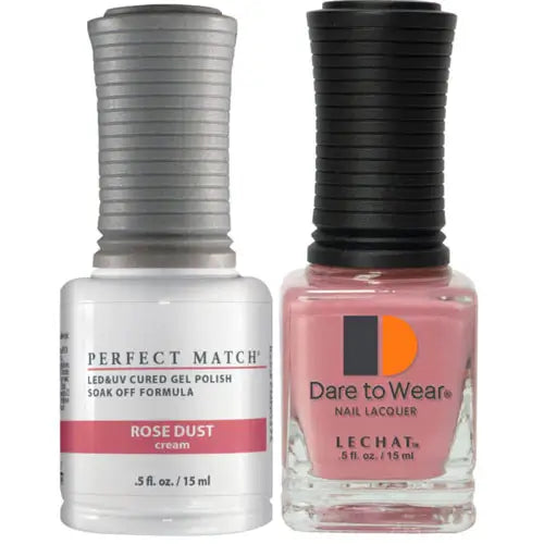 LeChat Perfect Match Gel Nail Polish - Rose Dust 0.5oz - #PMS275 LeChat