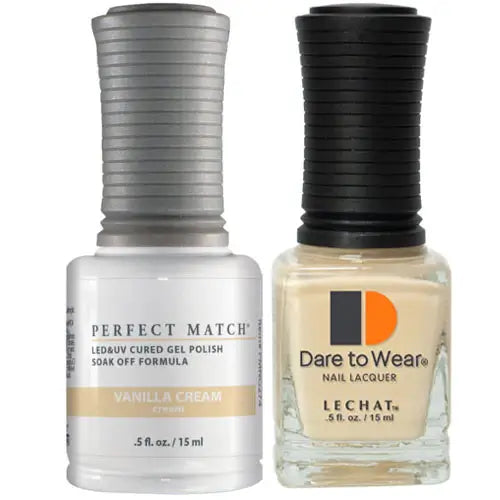 LeChat Perfect Match Gel Nail Polish - Vanilla Cream 0.5oz - #PMS274 LeChat