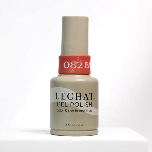 LeChat Gel Polish Color & Top One Coat Bonfire 0.5 oz  - #LG082 LeChat