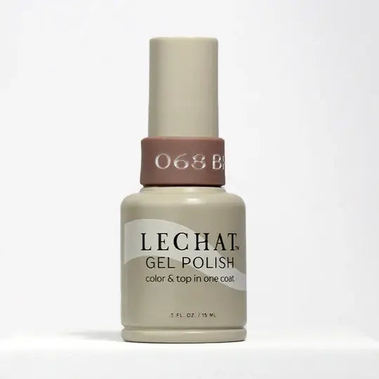 LeChat Gel Polish Color & Top One Coat Brongco 0.5 oz  - #LG068 LeChat