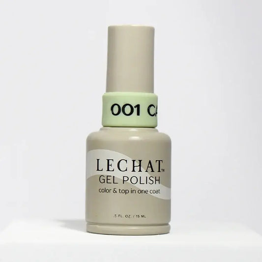 LeChat Gel Polish Color & Top One Coat Cactus 0.5 oz  - #LG001 LeChat