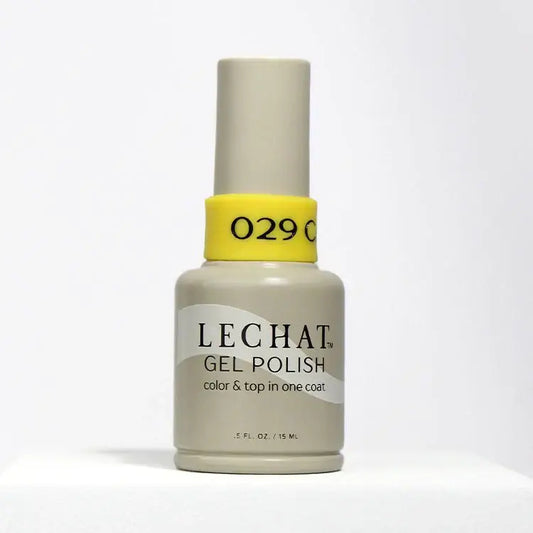 LeChat Gel Polish Color & Top One Coat Canary 0.5 oz  - #LG029 LeChat
