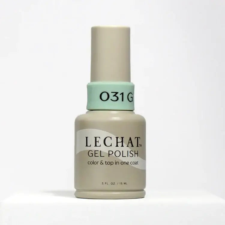 LeChat Gel Polish Color & Top One Coat Gin Fizz 0.5 oz  - #LG031 LeChat