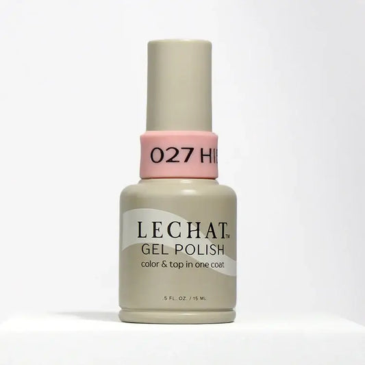 LeChat Gel Polish Color & Top One Coat Hibiscus 0.5 oz  - #LG027 LeChat
