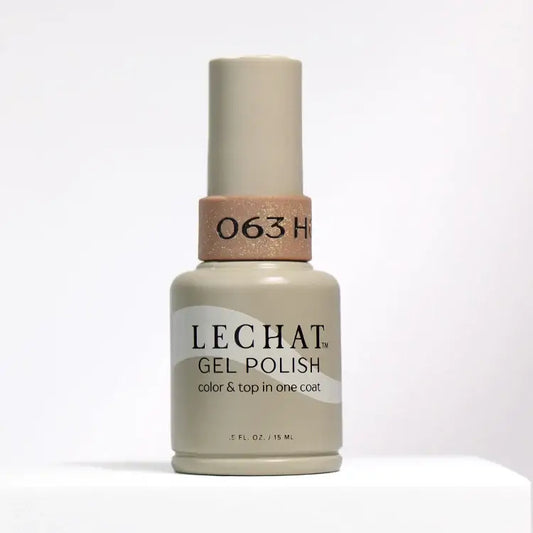 LeChat Gel Polish Color & Top One Coat Holli 0.5 oz  - #LG063 LeChat