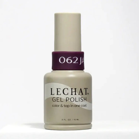 LeChat Gel Polish Color & Top One Coat Jam Jar 0.5 oz  - #LG062 LeChat