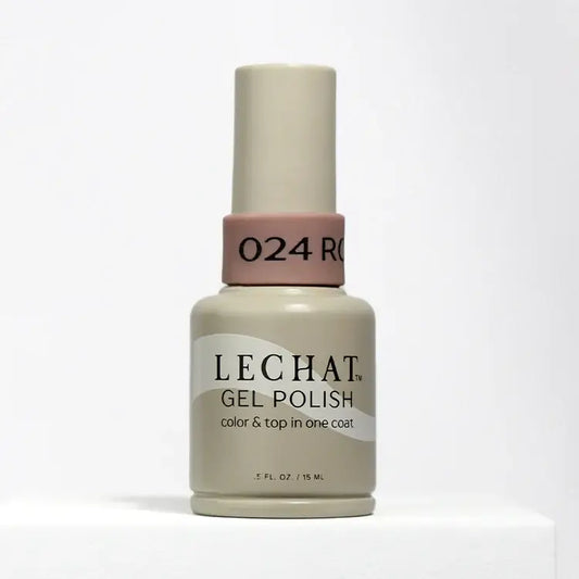 LeChat Gel Polish Color & Top One Coat Roan 0.5 oz  - #LG024 LeChat