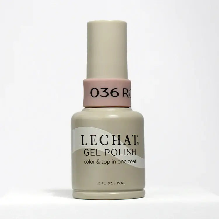 LeChat Gel Polish Color & Top One Coat Rouge 0.5 oz  - #LG036 LeChat
