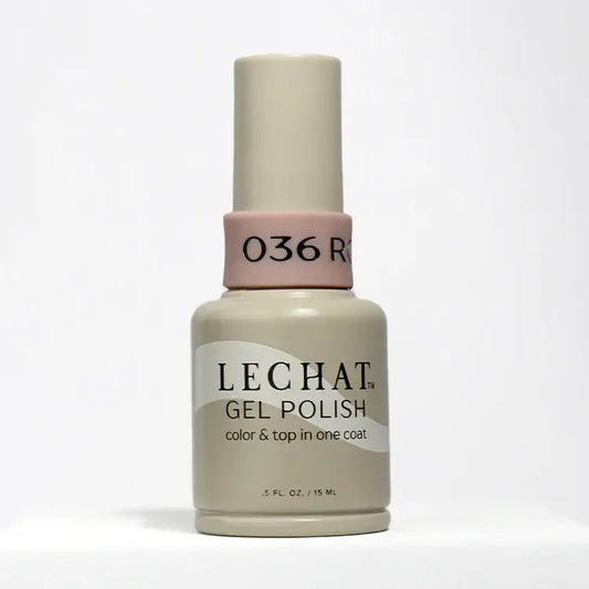 LeChat Gel Polish Color & Top One Coat Rouge 0.5 oz  - #LG036 LeChat