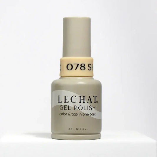 LeChat Gel Polish Color & Top One Coat Shortbread 0.5 oz  - #LG078 LeChat