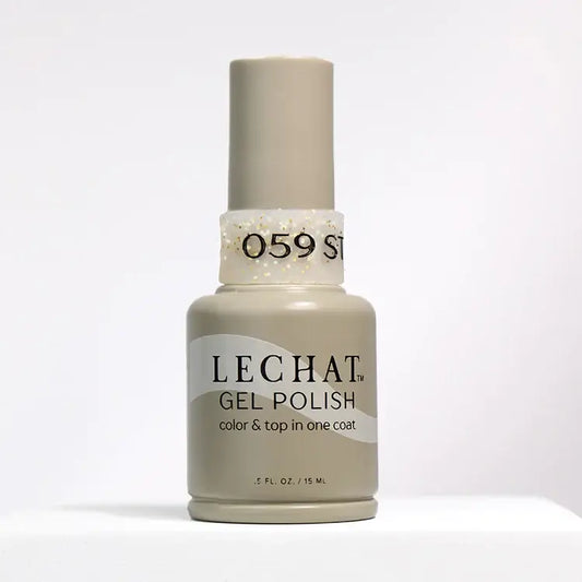 LeChat Gel Polish Color & Top One Coat Starfall 0.5 oz  - #LG059 LeChat