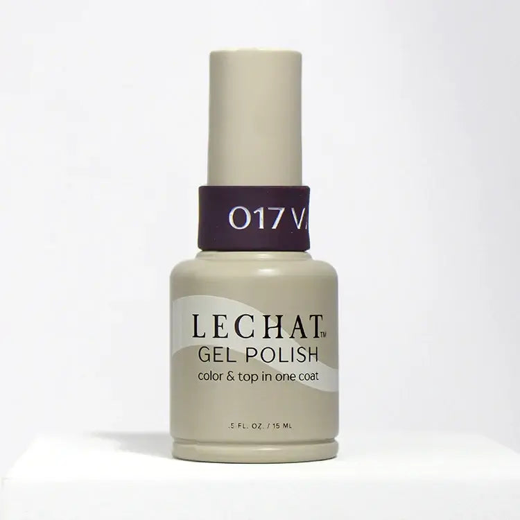 LeChat Gel Polish Color & Top One Coat Vampy 0.5 oz  - #LG017 LeChat