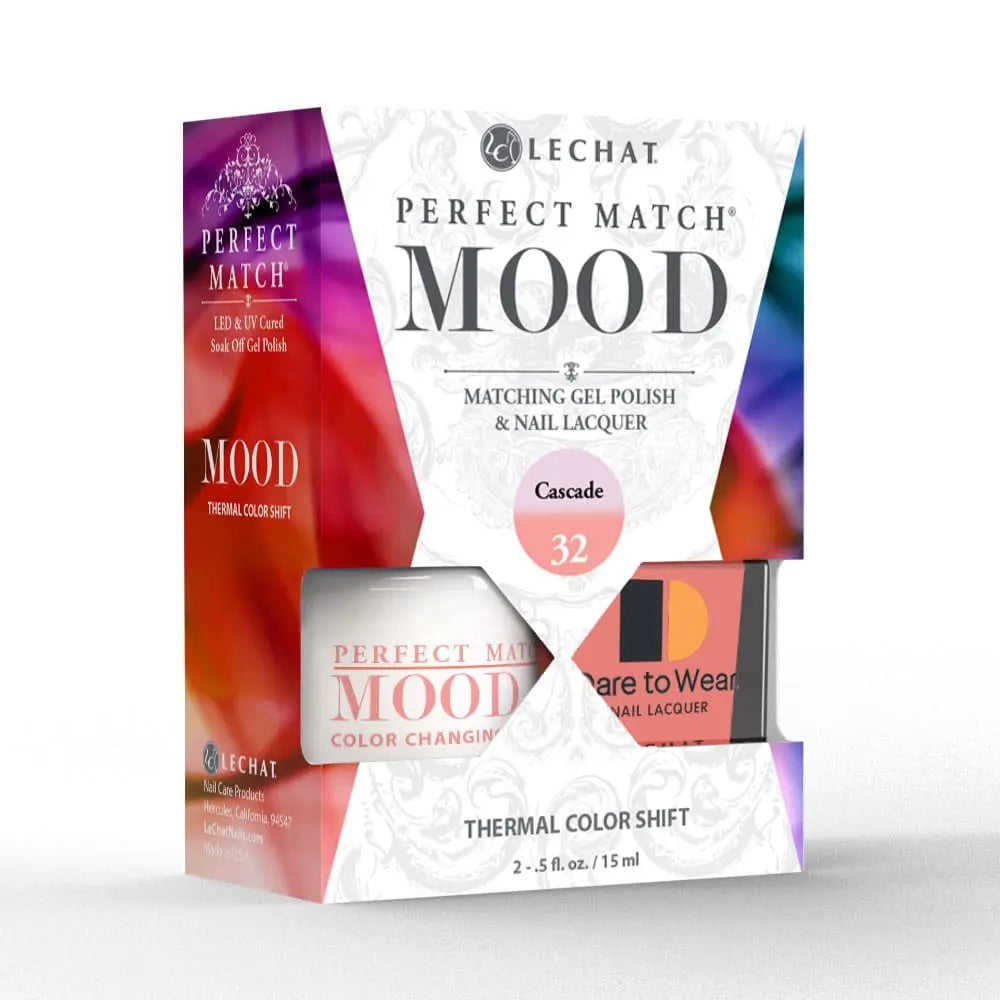 Lechat Perfect Match Mood Color Changing Gel Polish - Cascade 0.5 oz - #PMMDS32 Lechat