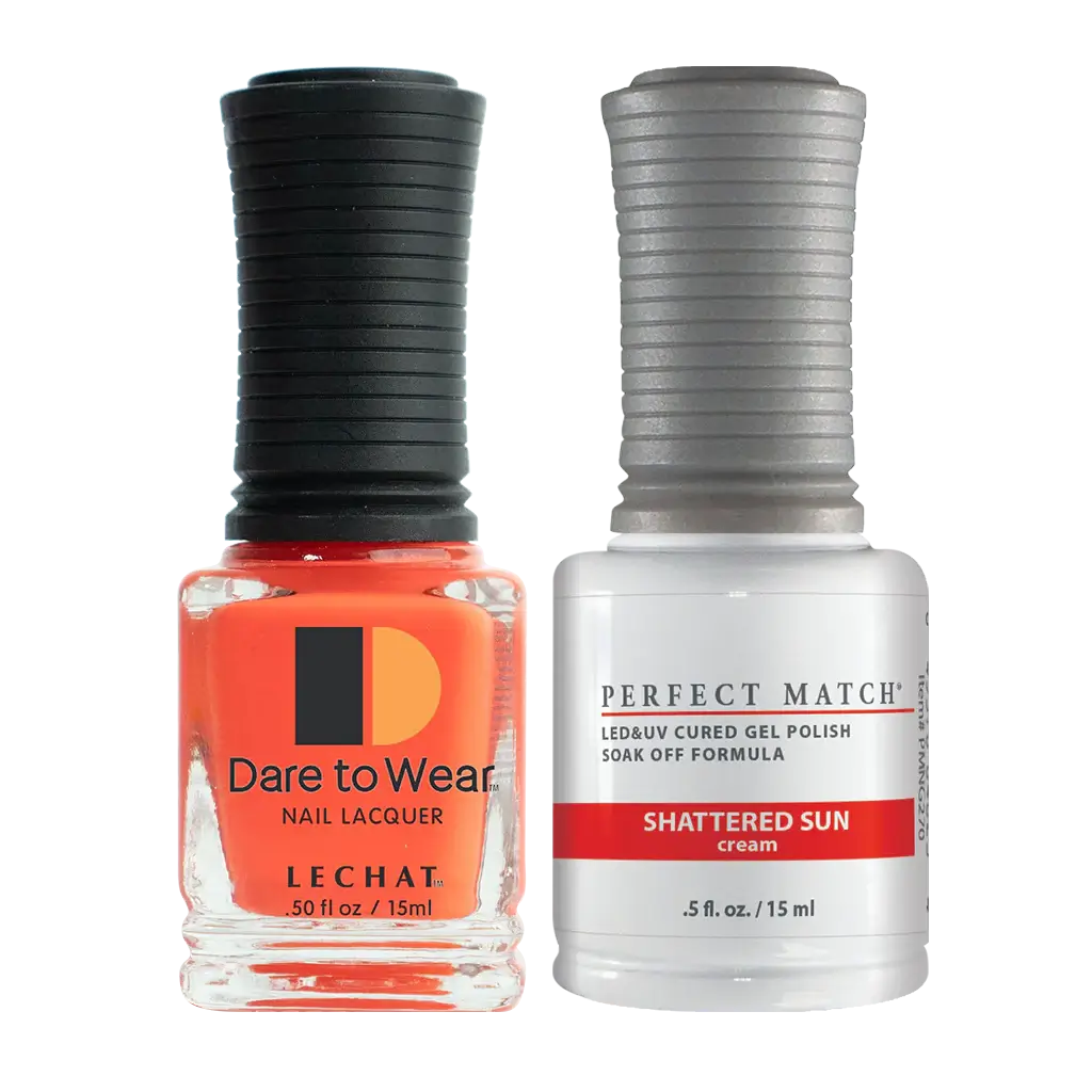 Lechat Perfect Match Gel Nail Polish - Shattered Sun 0.5 oz - #PMS270 LeChat