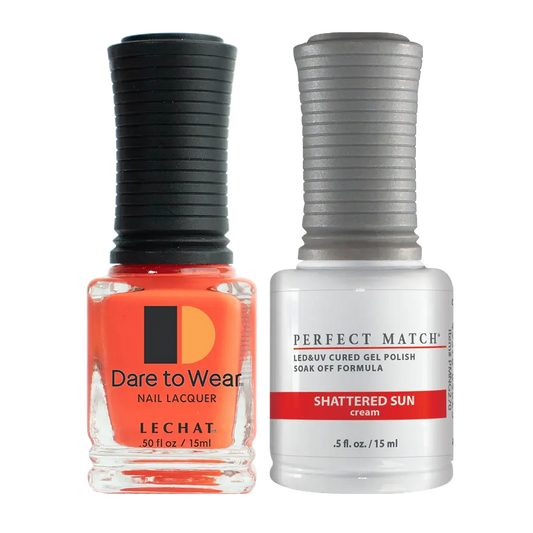 Lechat Perfect Match Gel Nail Polish - Shattered Sun 0.5 oz - #PMS270 LeChat