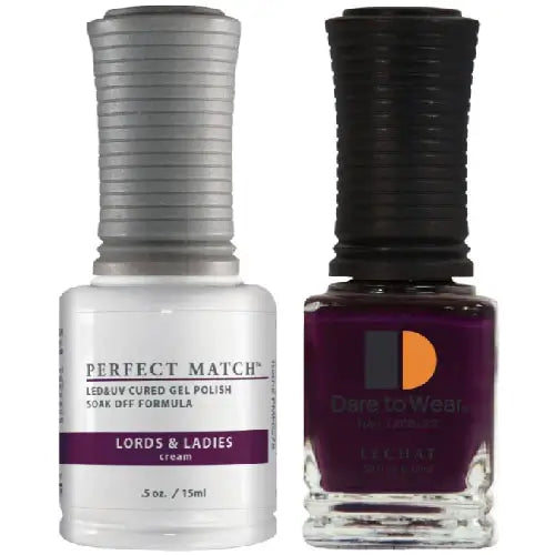 Lechat Perfect Match Gel Nail Polish - Lords & Ladies 0.5 oz - #PMS78 LeChat