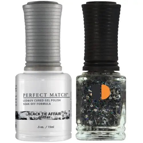 Lechat Perfect Match Gel Nail Polish - Black Tie Affair 0.5 oz - #PMS138 LeChat