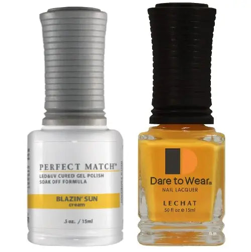 Lechat Perfect Match Gel Nail Polish - Blazin Sun 0.5 oz - #PMS201 LeChat