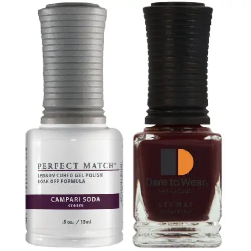 Lechat Perfect Match Gel Nail Polish - Campari Soda 0.5 oz - #PMS029 LeChat