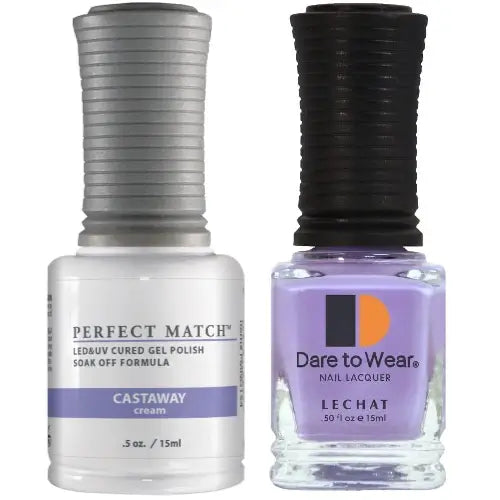 Lechat Perfect Match Gel Nail Polish - Castaway 0.5 oz - #PMS154 LeChat