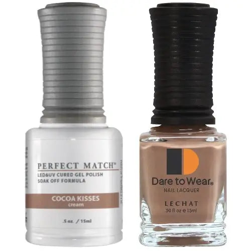 Lechat Perfect Match Gel Nail Polish - Cocoa Kisses 0.5 oz - #PMS216 LeChat