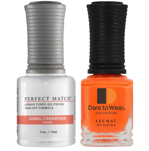 Lechat Perfect Match Gel Nail Polish - Coral Carnation 0.5 oz - #PMS97 LeChat