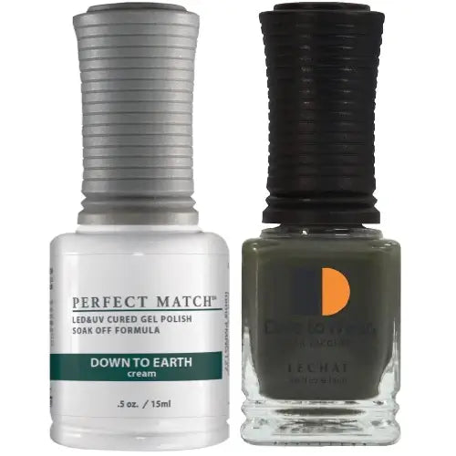 Lechat Perfect Match Gel Nail Polish - Down To Earth 0.5 oz - #PMS127 LeChat