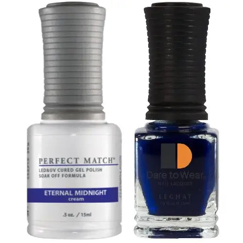 Lechat Perfect Match Gel Nail Polish - Eternal Midnight 0.5 oz - #PMS222 LeChat