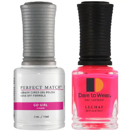 Lechat Perfect Match Gel Nail Polish - Go Girl 0.5 oz - #PMS037 LeChat