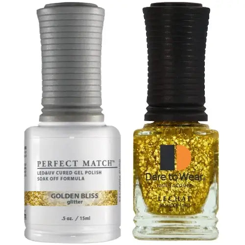 Lechat Perfect Match Gel Nail Polish - Golden Bliss 0.5 oz - #PMS135 LeChat
