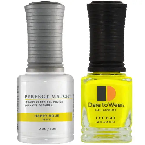 Lechat Perfect Match Gel Nail Polish - Happy Hour 0.5 oz - #PMS039 LeChat