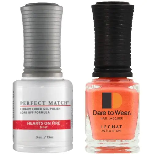 Lechat Perfect Match Gel Nail Polish - Hearts On Fire 0.5 oz - #PMS229 LeChat