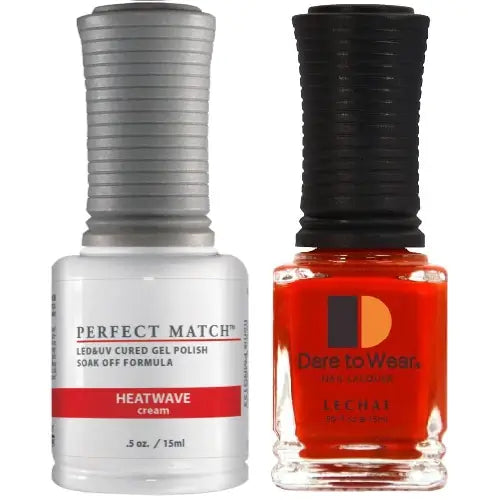 Lechat Perfect Match Gel Nail Polish - Heatwave 0.5 oz - #PMS153 LeChat