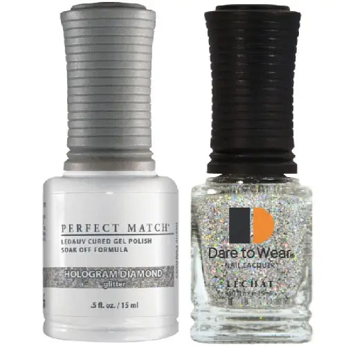 Lechat Perfect Match Gel Nail Polish - Hologram Diamond 0.5 oz - #PMS59 LeChat