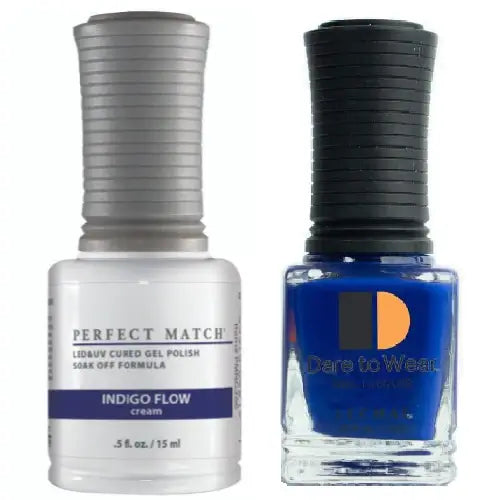 Lechat Perfect Match Gel Nail Polish - Indigo Flow 0.5 oz - #PMS266 LeChat