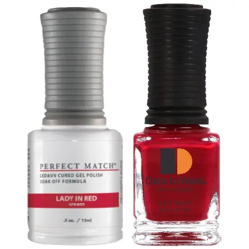 Lechat Perfect Match Gel Nail Polish - Lady In Red -#PMS188 LeChat