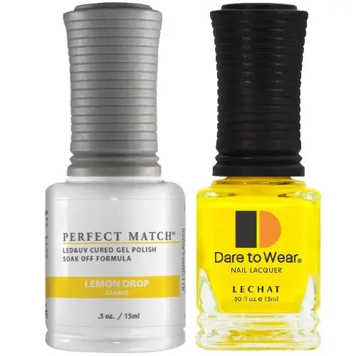 Lechat Perfect Match Gel Nail Polish - Lemon Drop 0.5 oz - #PMS118 LeChat