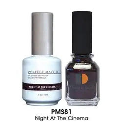 Lechat Perfect Match Gel Nail Polish - Night At The Cinema 0.5 oz - #PMS81 LeChat