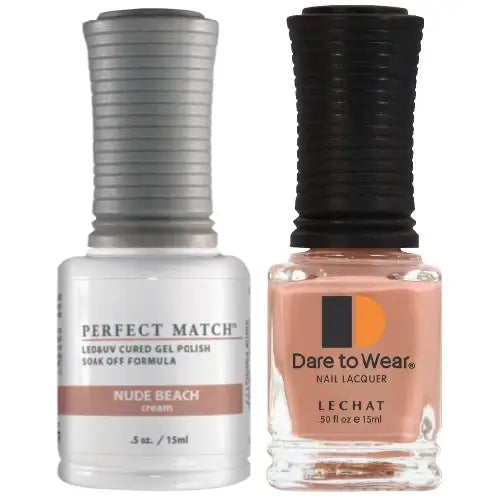 Lechat Perfect Match Gel Nail Polish - Nude Beach 0.5 oz - #PMS177 LeChat