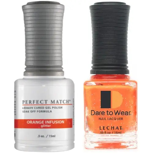 Lechat Perfect Match Gel Nail Polish - Orange Infusion 0.5 oz - #PMS254 LeChat